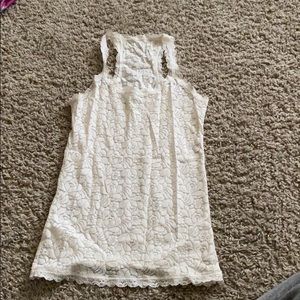 Lace tank top
